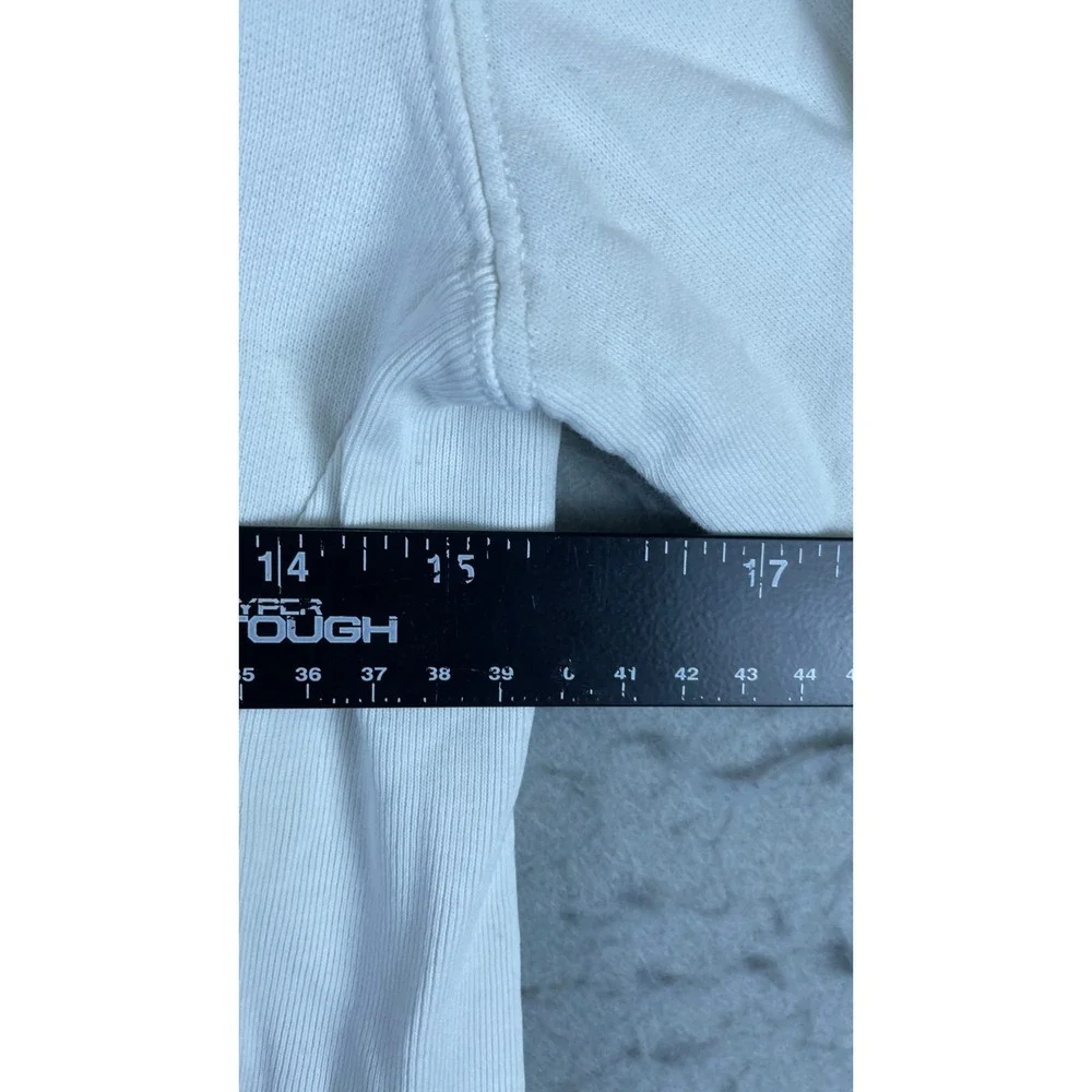 Polo Ralph Lauren Hoodie Mens S White Good Big Pony Full Zip Fleece Sweatshirt